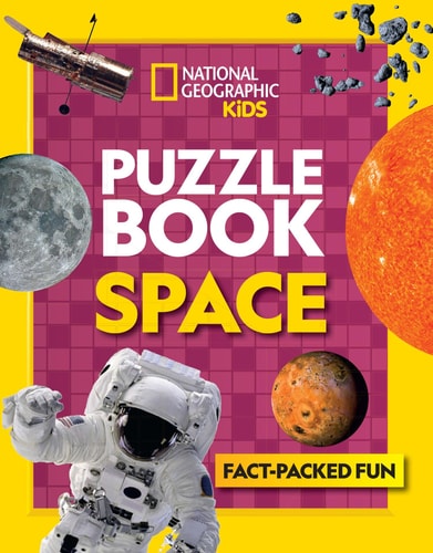 Puzzle Book Space: Brain-tickling quizzes, sudokus, crosswords and wordsearches