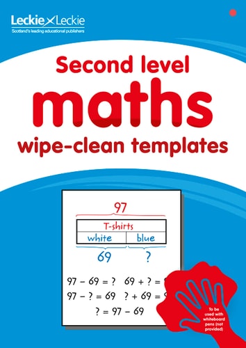 Second level wipe-clean maths templates: For the Curriculum for Excellence