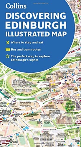 Discovering Edinburgh Illustrated Map