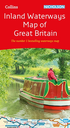 Collins Nicholson Inland Waterways Map of Great Britain (Collins Nicholson Waterways Guides)