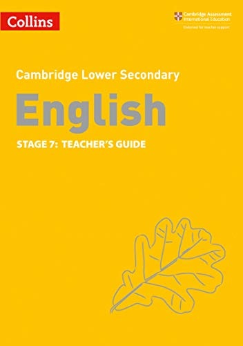 Collins Cambridge Lower Secondary English Teacher's Guide: Stage 7