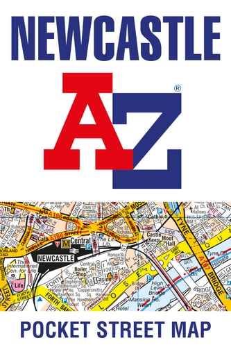 Newcastle upon Tyne A-Z Pocket Street Map