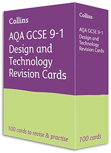 AQA GCSE 9-1 Design & Technology Revision Cards: Ideal for home learning, 2022 and 2023 exams