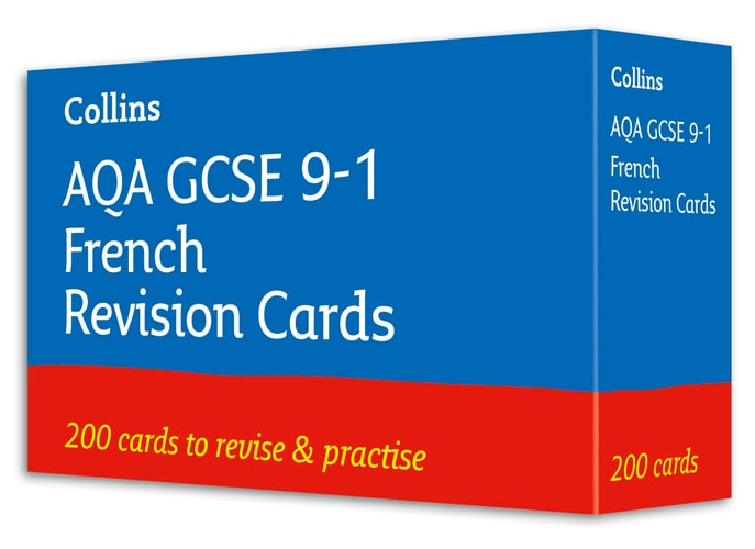 AQA GCSE 9-1 French Vocabulary Revision Cards: Ideal for home learning, 2022 and 2023 exams (Collins GCSE Grade 9-1 Revision)