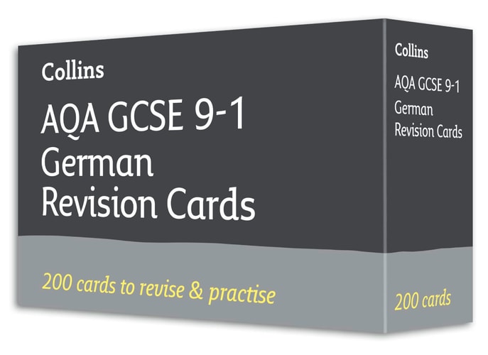 AQA GCSE 9-1 German Vocabulary Revision Cards: Ideal for home learning, 2022 and 2023 exams (Collins GCSE Grade 9-1 Revision)