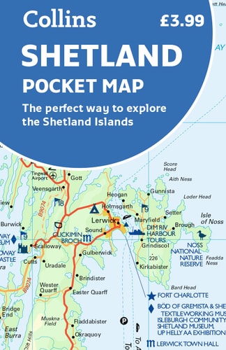 Shetland Pocket Map: The perfect way to explore the Shetland Islands