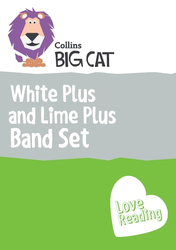 White Plus and Lime Plus Band Set: Band 10+/White Plus & Band 11+/Lime Plus