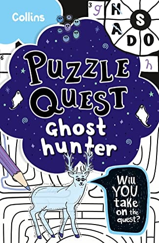 Puzzle Quest - Ghost Hunter Solve More Than 100 Puzzles in This Adventure Story for Kids Aged 7+