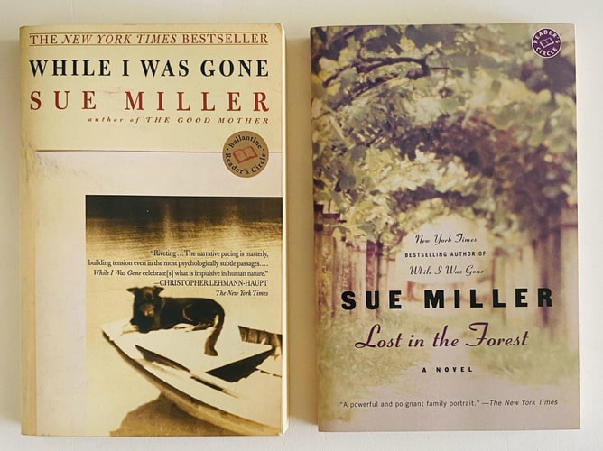 2 Sue Miller Books! 1) While I Was Gone 2) Lost in the Forest