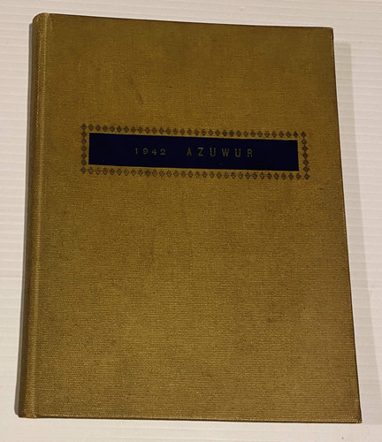 The Azuwur: The 1942 Canisius College Yearbook~ Buffalo, New York