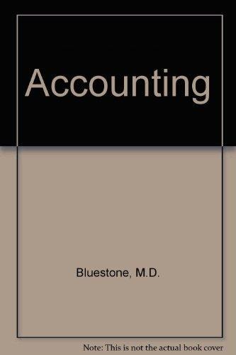 Accounting: A Self-Instruction Guide to Procedures and Theory