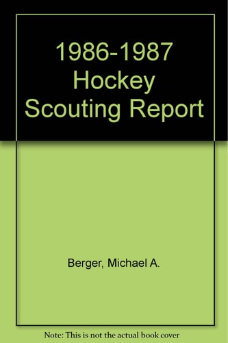 1986-1987 Hockey Scouting Report