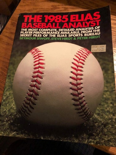 The 1985 Elias Baseball Analyst