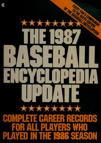 1987 Baseball Encyclopedia Update