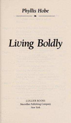 Living Boldly: Asserting Your Spiritual Power