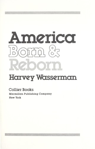 America Born and Reborn
