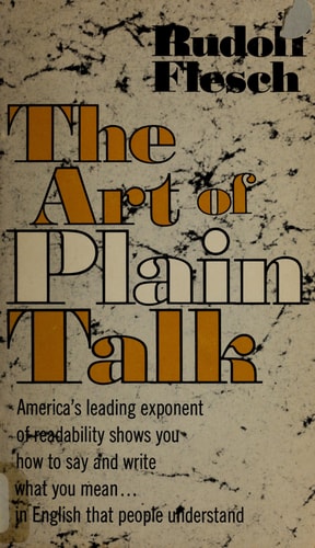 The Art of Plain Talk