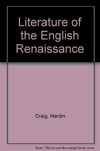 Literature of the English Renaissance