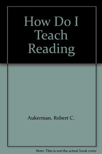 How Do I Teach Reading