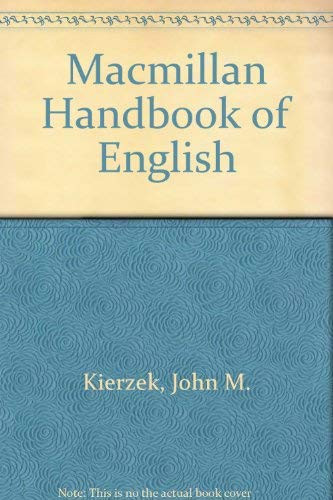 Macmillan Handbook of English