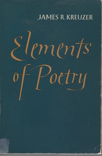 Elements of Poetry