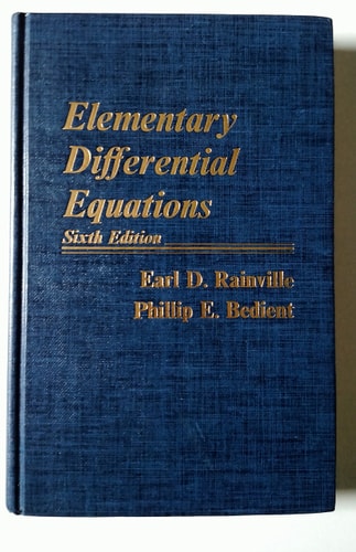Elementary differential equations