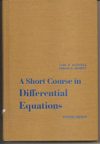 A Short Course in Differential Equations