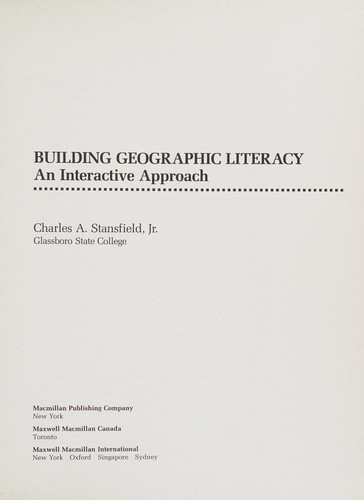 Building Geographic Literacy: An Interactive Approach