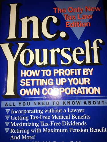 Inc. Yourself How to Profit by Setting Up Your Own Corporation