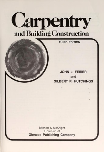 Carpentry and Building Construction