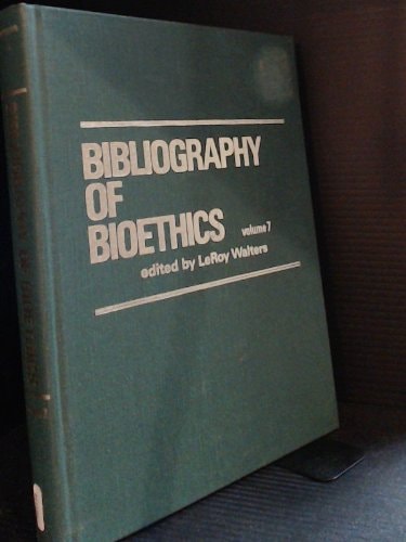 Bibliography of Bioethics