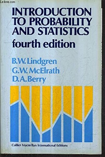Introduction to Probability and Statistics