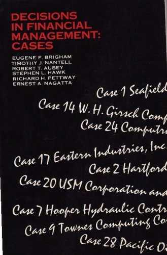 Decisions in financial management: cases