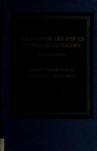 Contemporary Issues in Political Theory
