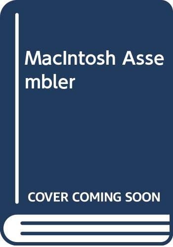 MacIntosh Assembler