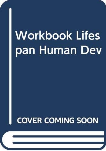 Workbook Lifespan Human Dev