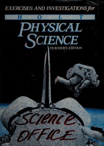 Exercises and Investigations for Holt Physical Science (Teacher's Edition)