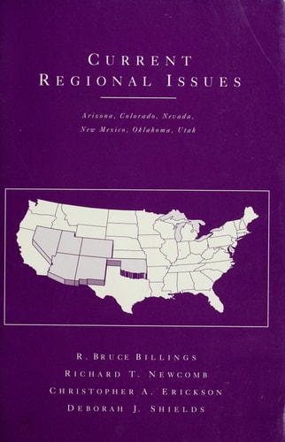 Current regional issues: Arizona, Colorado, Nevada, New Mexico, Oklahoma, Utah