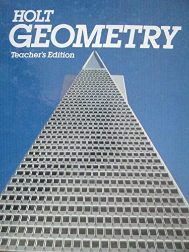 Holt Geometry Teacher's Edition