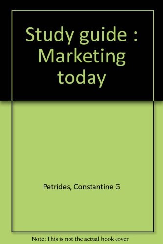Study guide : Marketing today