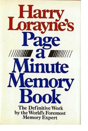 Harry Lorayne's Page-A-Minute Memory Book