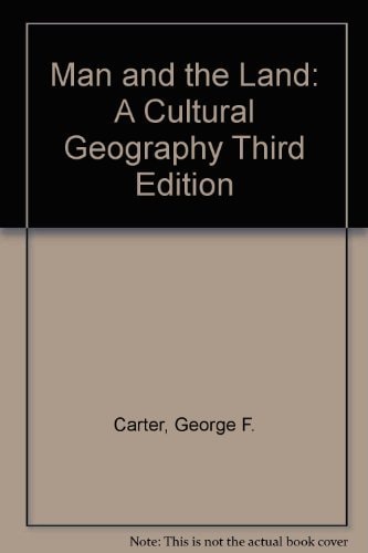Man and the land,: A cultural geography