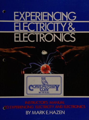 Experiencing electricity and electronics. Instructors manual