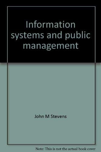 Information systems and public management