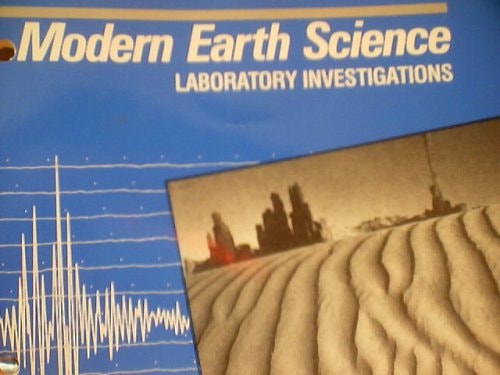 Modern Earth Science Laboratory Investigations