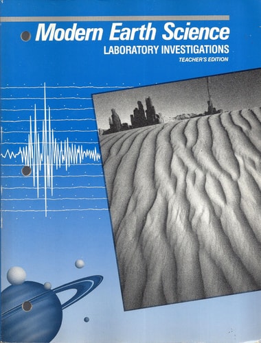 Modern Earth Science - Laboratory Investigations (Teacher's Edition)