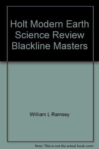 Holt Modern Earth Science Review Blackline Masters