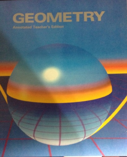 Geometry, Annotated Teacher's Edition