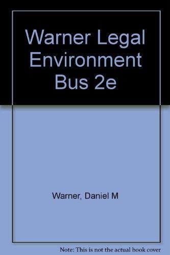 The legal environment of business