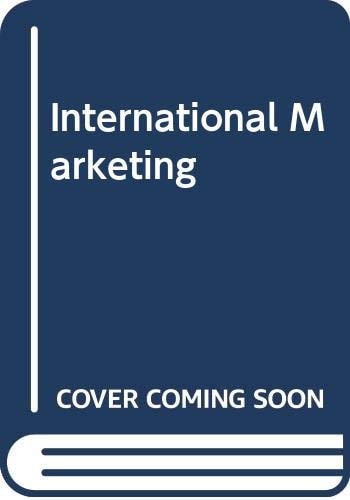 International Marketing (Dryden Press Series in Marketing)